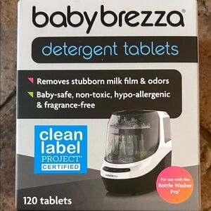 NWT Baby Brezza Detergent Tablets - White